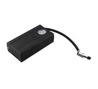 Bomba de aire inalámbrica compacta de 12 V para inflador eléctrico portátil de coche con 150 PSI y kit de boquilla multiusos