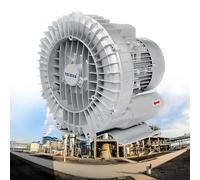 Bomba de aire industrial Vortex para acuicultura, 180 W a 1,5 kW, bomba de aire comercial de alta presión para peceras y estanques, soplador de oxígeno para entornos acuáticos