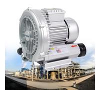 Bomba de aire industrial Vortex para acuicultura, soplador de alta presión de 180 W-1,5 KW para peceras y estanques, bomba de oxígeno para polvo de aire