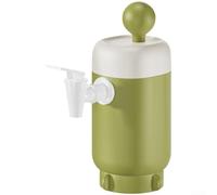 Bomba de aire manual para dispensación de agua de tamaños comunes de jarra con construcción ABS y tubo de silicona (verde)