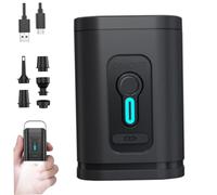 Bomba de Aire Mini, Bomba de Aire eléctrica portátil con 3 Modos de luz, inflación y deflación rápida Recargable, Adecuada para carrozas de Piscina, Bolsas de Almacenamiento de vacío