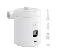 Bomba De Aire - Mini Inflador Eléctrico con Pantalla Digital, Deflación De Inflación Rápida | Diseño Inalámbrico USB Portátil, Colchón para Acampar Al Aire Libre | Ďe Natación Inflable Pi