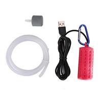 Bomba De Aire para Acuario, Bomba De Agua USB Aumentar Bomba De Oxígeno Bomba De Aire para Acuario Aireador Portátil para Acuarios Pequeños Estanques Pequeños