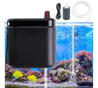 Bomba De Aire para Acuario, Bomba De Aire De Acuario, Bomba De Aire para Acuarios Bomba De Aire del Acuario Bomba De Oxígeno con Piedras De Aire, Ultra Silenciosa, para Acuario Y Pesca Al Aire Libre