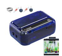 Bomba de Aire para Acuario o Pecera | Aireador Recargable USB para Cebos | Aireador Portátil Ajustable para Estanque Tanque Agua Dulce Salada Hidroponía y Cebo