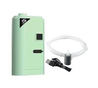 Bomba de aire para acuario, portátil, silenciosa, USB, aireador de agua ajustable para plantas, reptiles, hidroponía, piscina, estanque, mariscos, acuicultura, camarones