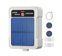 Bomba de Aire para Acuario Silencioso Burbujeador Recargable Solar/USB