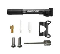 Bomba de Aire para Bicicleta - Alta Presión Portátil Inflado Manual - Bomba De Aire para Bicicleta con 4 Boquillas | para Moto Balón Baloncesto Fútbol Viajes y Carretera