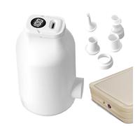 Bomba De Aire para Colchones - Pantalla Digital Pequeña Recargable 4500Pa - Mini Bomba Eléctrica Hinchable - para Saco de Dormir, Sofá, Flotadores, Aros de Natación, Bolsas de Vacío