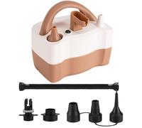 Bomba de aire para globos | 5 Boquillas infladoras automáticas,Bomba de inflado Globos - para Flotadores de Piscina Colchón Fiesta de Graduación Boda Evento corporativo Ducha de bodas