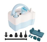 Bomba De Aire para Globos Eléctrica | 550W Herramienta De 5 Boquillas - Máquina Infladora De Globos - para Graduación Boda Evento Corporativo Vacaciones Despedida De Soltera Colchón Cama De Aire