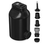 Bomba de Aire para Hinchables,4500 Pa con 5 Boquillas, Recargable y Pantalla Digital - Mini Bomba Eléctrica Hinchable,Para Saco De Dormir, Flotadores De Piscina, Aros De Natación, Globos, Bolsas De Va
