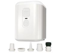 Bomba de aire para inflables, bomba de aire portátil de llenado rápido de 4,5 kpa, dispositivos eléctricos, inflación para colchón, deportes al aire libre, coche, globo, camping, piscina, flotadores