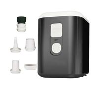 Bomba de aire para inflables, inflador eléctrico de 4.5 kpa, accesorio compacto para dispositivo de alimentación, 1.85 x 1.85 x 2.36 pulgadas, ideal para globos, barcos, camping, bicicleta, coche