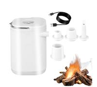 Bomba de aire para inflables, lámpara de camping con batería de 600 mAh | Inflar desinflar bomba de aire pequeña - para colchones, globos, baloncesto, fútbol, juguetes, voleibol, flotadores de piscina