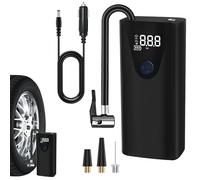 Bomba de aire para neumáticos de bicicletas,Bomba de aire para neumáticos de automóviles,Compresor de portátil con bomba de recargable | de para inflar, compresor de para neu