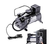 Bomba De Aire Para Neumáticos De Coche - 7.5x3.2x2.8 Pulgadas, Compresor Eléctrico Portátil | Bomba Eficiente De Inflado De Bolas Multifuncional, Inflador De Neumáticos Para Diversión F