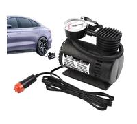 Bomba De Aire para Neumáticos De Coche - Inflador De Neumáticos Portátil Digital con Luz LED Y Apagado Automático | Compresor De Alta Velocidad Eléctrico con Cable para Moto VOIX Road Trip Garage