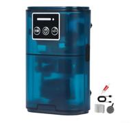 Bomba de aire para pesca y acuarios pequeños, carga USB-C, funcionamiento de modo dual, ultra silenciosa, 20-35 dB, batería de larga duración, 2200 mAh, 3350 mAh, 6000 mAh, hebilla de metal, se fija