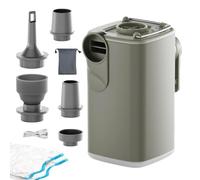 Bomba de aire portátil de 5 x 6 x 9 cm, inflador eléctrico portátil | Rechargeable Mini Pump With Light | For Inflatables Floats Mattress Outdoor Home Travel Sports Beach Roadside