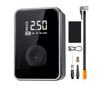 Bomba De Aire Portátil Para Neumáticos De Coche - Inflador De Neumáticos Inalámbrico, Compresor De Aire Recargable, Función De Apagado Automático, Bomba Portátil Compacta Para Automoción, Bicicleta