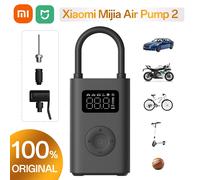 Bomba de aire portátil Xiaomi Mijia 2/2D/2Pro multifuncional, para coche, bicicleta, motocicleta, bola, pantalla LED rápida y precisa, carga tipo C