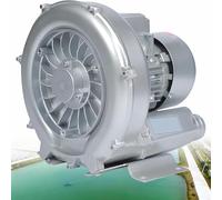 Bomba de Aire regenerativa Vortex para estanques de acuicultura industriales, 120 W-1500 W, 110 V/220 V/380 V, monofásica/trifásica, de Alta presión.(1.5KW/380V)