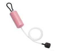 Bomba de aire USB de 5V-6V 1W para acuarios y peceras, suministro de oxígeno silencioso de bajo ruido, compatible con bancos de energía, portátiles, teléfonos y puertos USB de coche (USB (DC5V) rosa)