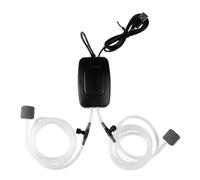 Bomba de aire USB para acuario, aireador de tanque de peces de bajo ruido, bomba de oxígeno portátil, bomba de oxígeno para acuario con filtro para transporte de peces, piscicultura