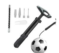 Bomba de balón de fútbol - Herramienta de inflado portátil, dispositivo de suministro de aire de mano | Accesorio de equipo deportivo con indicador de medidor de presión que proporcionará lo necesario