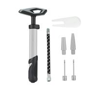 Bomba de baloncesto, bomba de pelota con aguja, inflador de pelota de voleibol, inyección de aire manual con aguja y boquilla, diseño antideslizante para pelotas, juguetes de piscina, globos, uso para