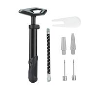 Bomba De Baloncesto: De Inflado Manual De Acero De 40 PSI, Mango Antideslizante, Herramienta De Inyección Rápida De Aire | Equipo De Inflado Multideportivo De Alto Rendimiento para Sesiones De