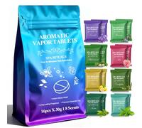 Bomba de Baño Set de Regalo, 16 Piezas, 8 Aromas Naturales de Aromaterapia, Bombas de Baño, Bombas de Ducha para Aromaterapia, Regalo Cumpleaños Valentin dia de la Madre para Mujer Amigas