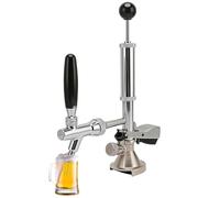 Bomba de barril de cerveza de 4 pulgadas, grifo de barril de cerveza de acero inoxidable con bomba de aire y distribuidor, grifo de barril de acero inoxidable con bomba de aire y distribuidor, para