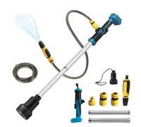 Bomba de barril de lluvia a batería para Makita 18 V, bomba de transferencia de agua inalámbrica, altura de suministro de 10 m, bomba de agua eléctrica portátil, sin escobillas, con manguera de agua