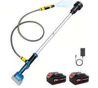 Bomba de barril de lluvia con batería compatible con Makita 18 V, bomba de transferencia de agua inalámbrica de 3000 L/h, altura de extracción de 6 m, bomba de sumidero portátil sin escobillas para