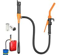 Bomba de batería para el coche | Bomba extractora de succión de agua de agua eléctrica de aceite | Bomba de fluido de batería portátil para llenar o vaciar generadores, cortacéspedes de césped Pomba d