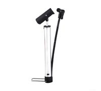 Bomba de bicicleta de aleación de aluminio, inflador de aire portátil de alta presión para válvulas Presta, bomba ligera de neumáticos de ciclismo con mango ergonómico para bicicletas de montaña y