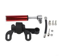 Bomba de bicicleta de aluminio para mini compacta, ligera y portátil, de | Aluminio mecanizado CNC, solo 300 g ligero, duradero, cabe en cualquier bolsa de sillín, resistente a la intemperie