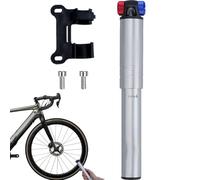 Bomba de bicicleta de carretera | Herramienta de inflado tipo empuje de 160 PSI | Bomba de aire de bicicleta de tipo empuje pequeña, para ciclismo de carretera, al aire libre, ciclismo largo, calle de