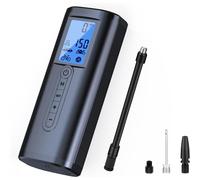 Bomba de bicicleta eléctrica, inflador de neumáticos inalámbrico con manómetro digital, recargable, portátil, para coche y bicicleta.