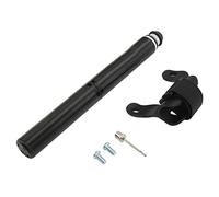 Bomba de Bicicleta portátil de Mini 160 PSI La Bomba de neumáticos telescópico de Alta presión se Adapta a Presta y Valve (Negro)