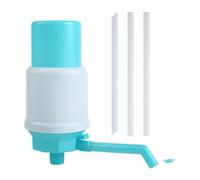 Bomba de botella de agua, dispensador de bomba manual, fácil ajuste para botellas, se adapta a la mayoría de tamaños de botellas, boquilla a prueba de fugas, ideal para jabón detergente de aceite de