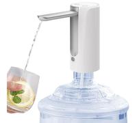 Bomba de botellas de agua: bomba automática de agua potable tipo C, dispensador de agua eléctrico con tres velocidades, bomba de agua potable automática portátil para camping, escuela, oficina, cocina