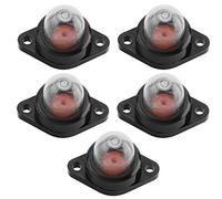 Bomba de bulbo, bomba de bulbo de cebador de carburador de 5 piezas para 530071835 530047213 Accesorios de sierra de gas para cortadoras de césped Bomba de bulbo de cebador de carburador