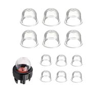 Bomba de cebador de 12 piezas adecuada para Stihl FS 38,FS 55,FS 80, etc., carburador de cebador de pera, motosierra/soplador/cortador de cepillo, piezas de repuesto para desbrozadora, bomba de