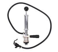 Bomba de cerveza Bomba de acero inoxidable de 4 pulgadas Picnic Keg Tap Tap Hand Pump Kit Portable Beer Beer para fiestas al aire libre Bodas Bares de cerveza casera restaurantes