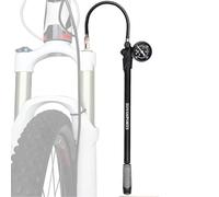 Bomba de Choque de Bicicletas: Equipo de inflación Profesional, Unidad de presión de Aire portátil | Herramienta de Ajuste de suspensión, Bomba de diseño de Mango ergonómico, Soporte de susp