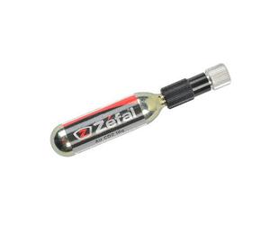 Bomba de CO2 EZ Control para bicicleta con cartucho de 16 g Zefal ( Plata / 45 mm )