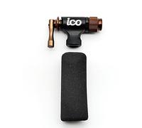 Bomba de CO2 inflador de CO2 para neumáticos, válvula Presta y Schrader, Compatible con Bicicletas de Carretera y de montaña